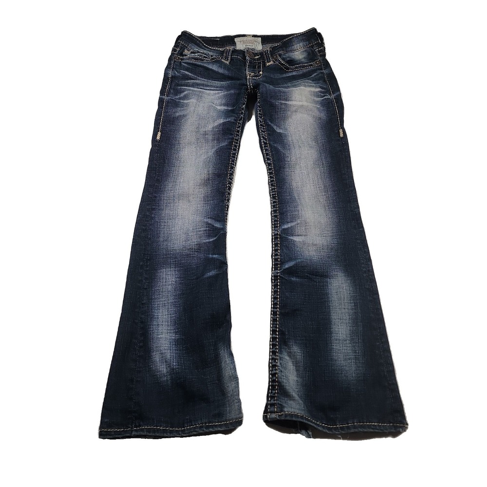 Y2K Big Star Jeans Womens 26 L Sweet Ultra Low Rise Bootcut Flared Western Indie